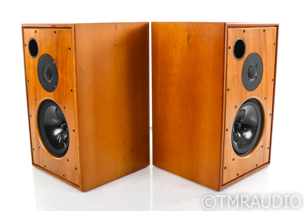 Harbeth M30 25th Anniversary Bookshelf Speakers; Cherry Pair; M-30