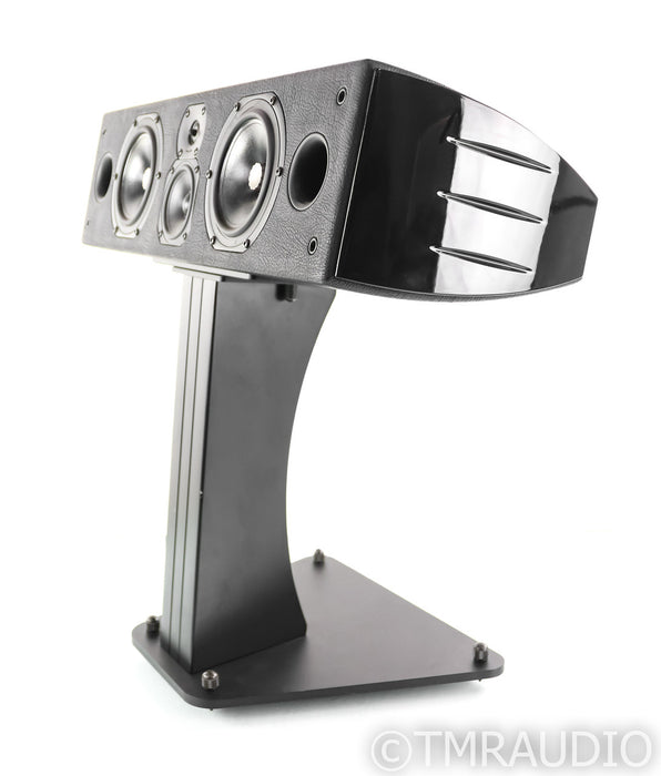 Sonus Faber Center Domus Center Channel Speaker w/ Stand; Black Leather