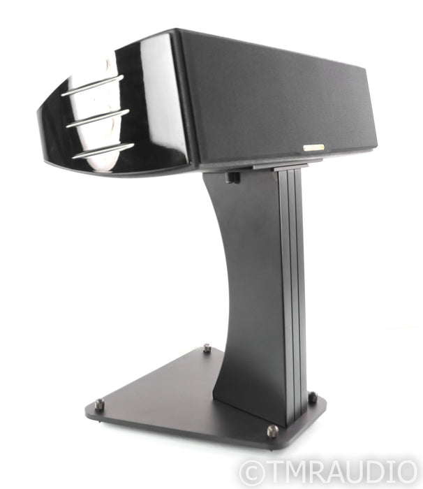 Sonus Faber Center Domus Center Channel Speaker w/ Stand; Black Leather