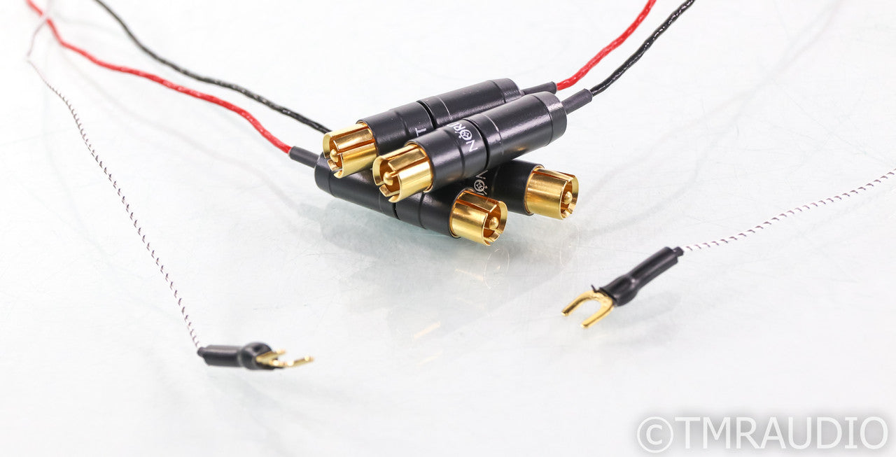 Nordost Heimdall 2 Tonearm Cable +; 1.25m Stereo Interconnect w/ Grounding Wire