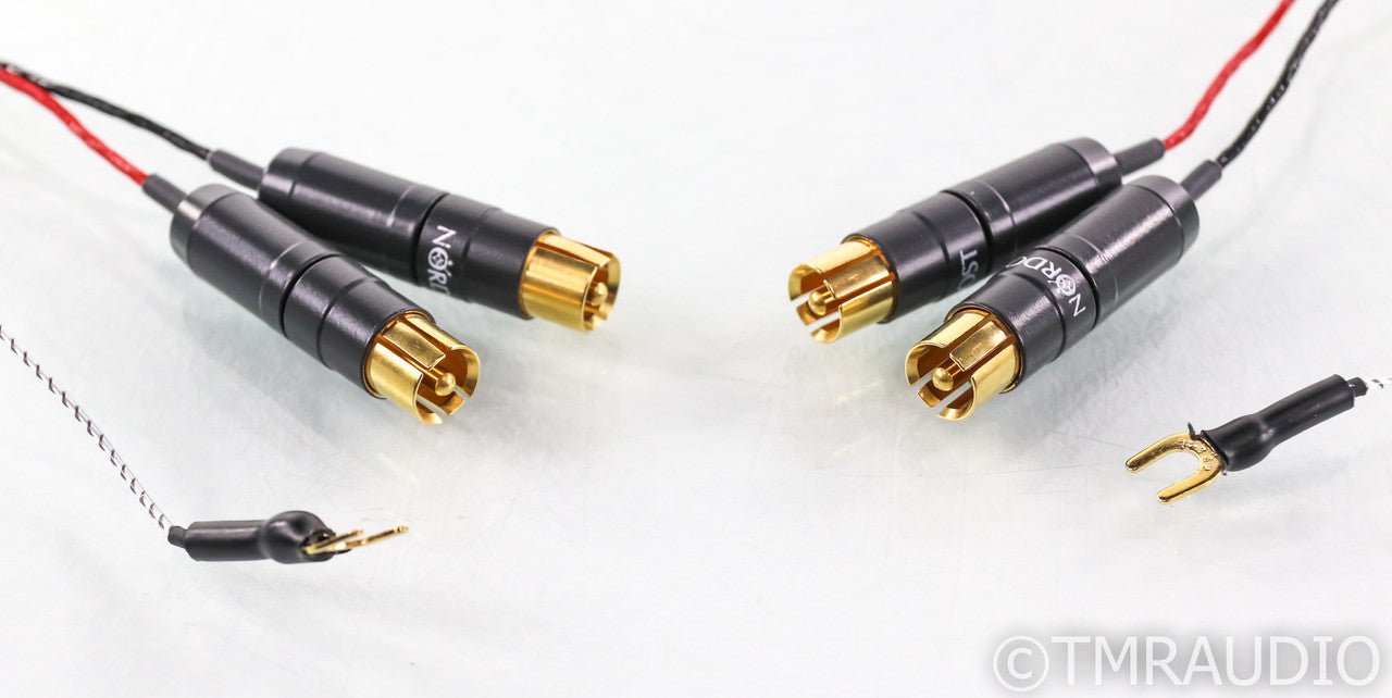 Nordost Heimdall 2 Tonearm Cable +; 1.25m Stereo Interconnect w/ Grounding Wire