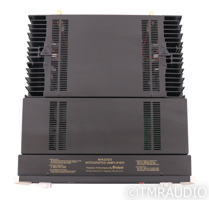 McIntosh MA5300 Stereo Integrated Amplifier; DAC1; MM Phono; Remote; MA-5300