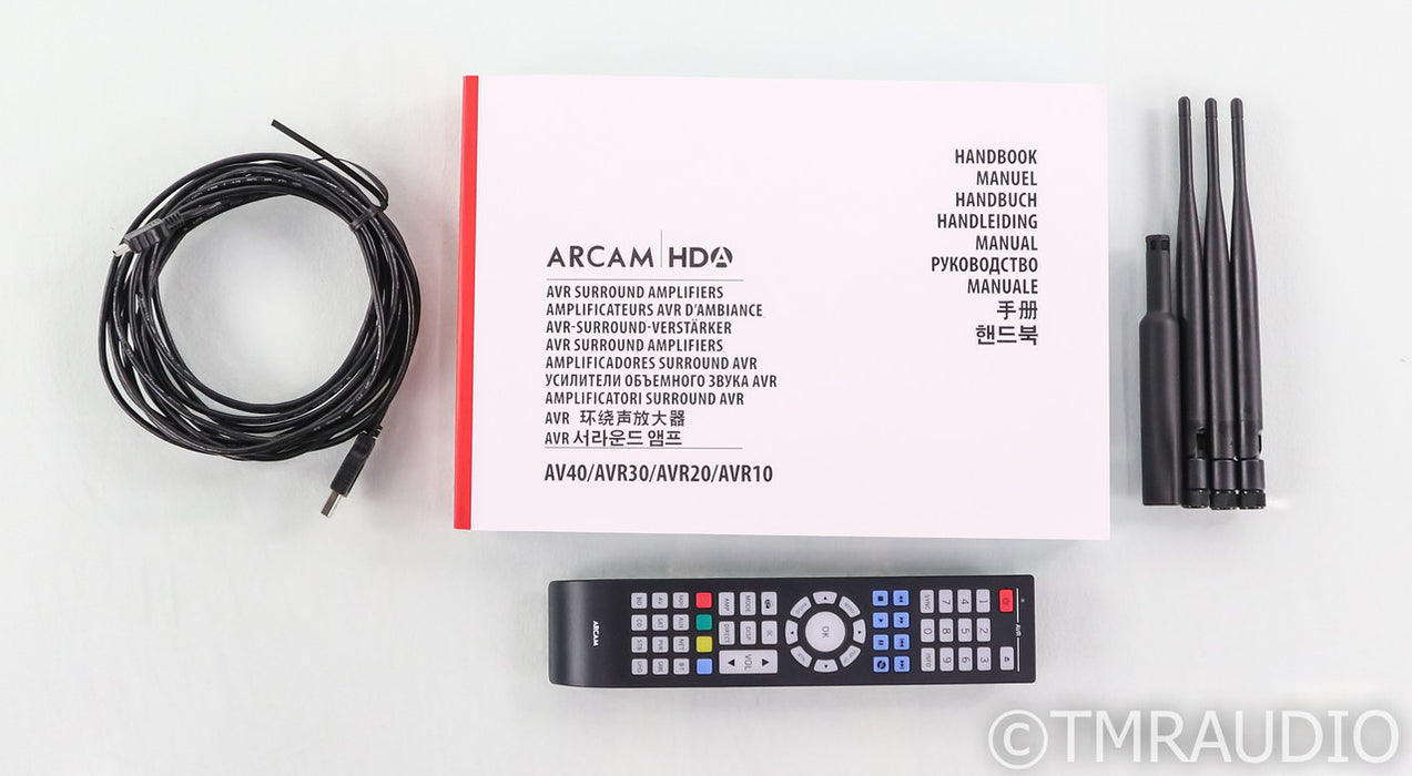 Arcam AV40 16 Channel Home Theater Receiver; AV-40; Remote
