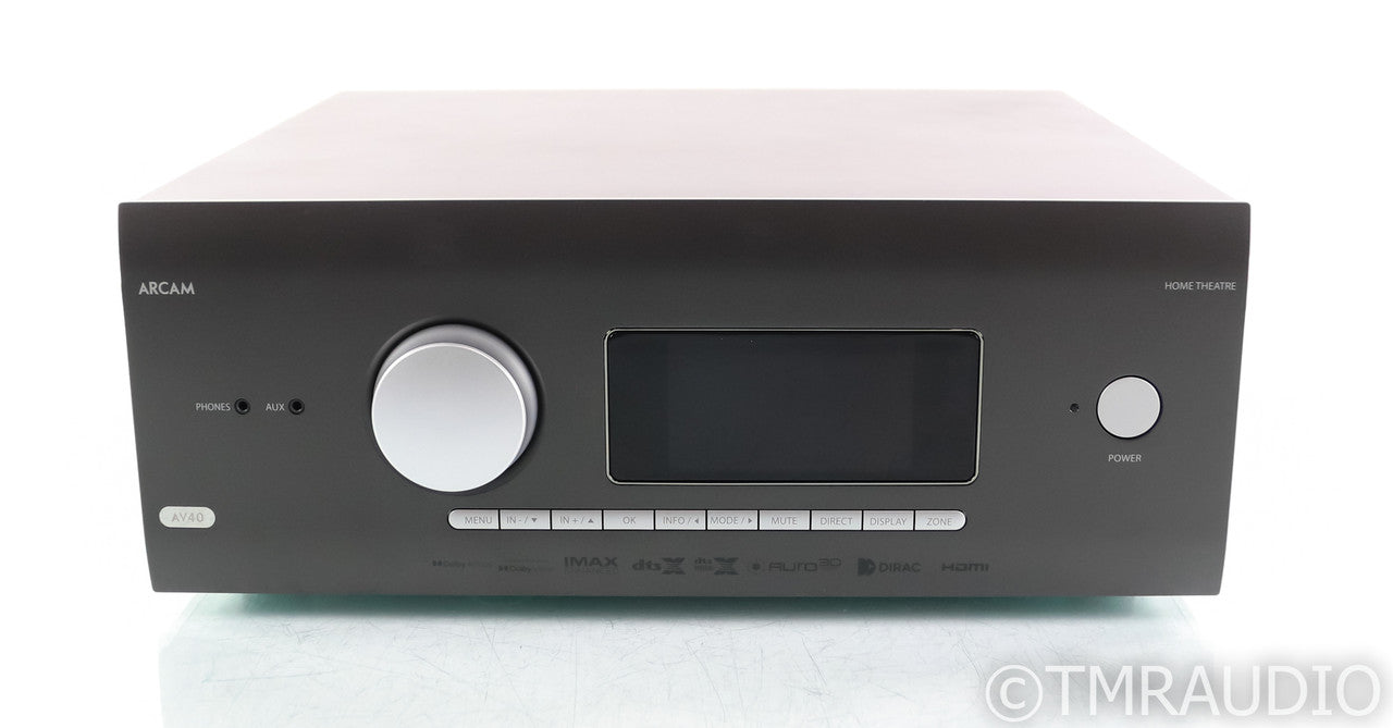 Arcam AV40 16 Channel Home Theater Receiver; AV-40; Remote