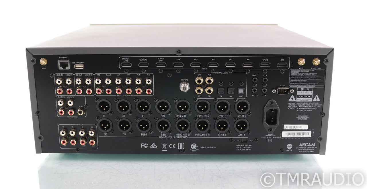 Arcam AV40 16 Channel Home Theater Receiver; AV-40; Remote