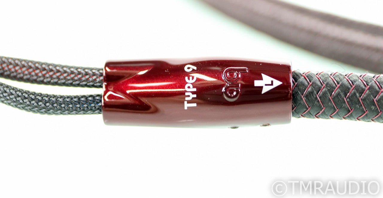 AudioQuest Type 9 Speaker Cables; 3m Pair; 72v DBS