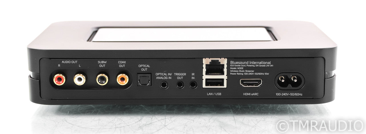 Bluesound Node Wireless Network Streamer; Bluetooth (Current Model)
