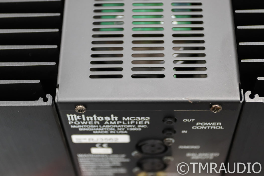 McIntosh MC352 Stereo Power Amplifier; MC-352