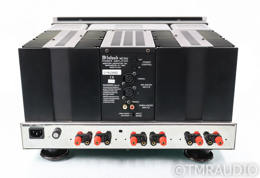 McIntosh MC352 Stereo Power Amplifier; MC-352