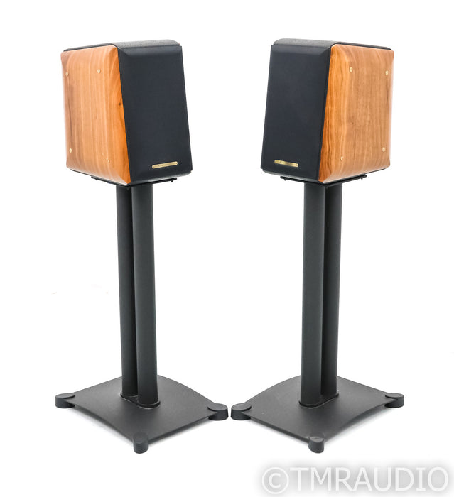 Sonus Faber Concertino Bookshelf Speakers; Walnut Pair w/ Stands
