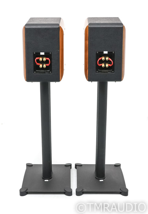 Sonus Faber Concertino Bookshelf Speakers; Walnut Pair w/ Stands
