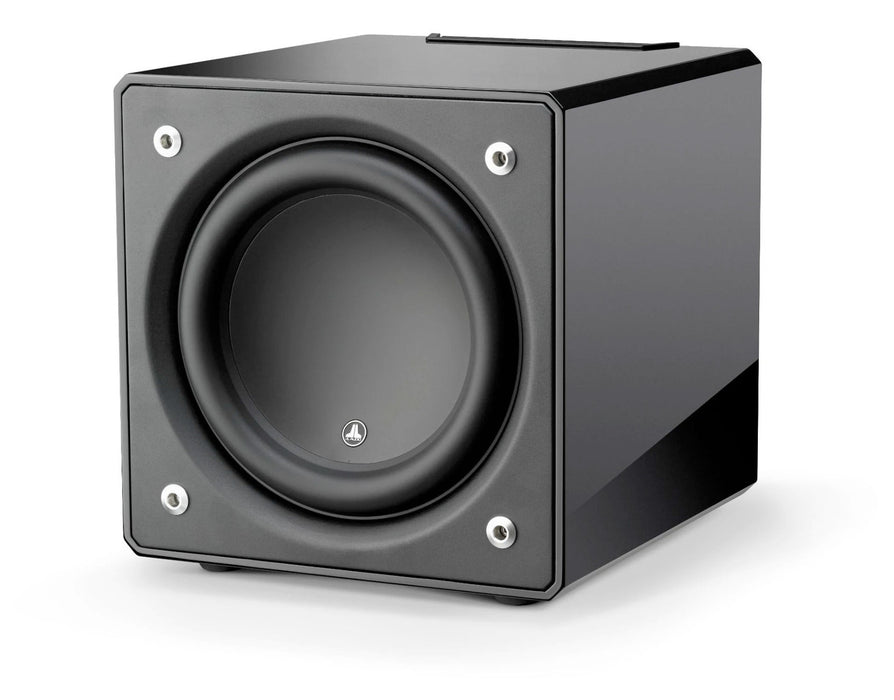 JL Audio E112 12" Powered Subwoofer; Black Gloss (Unused)