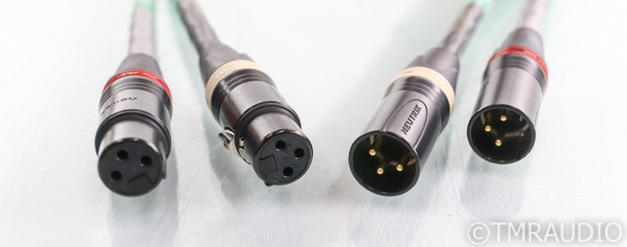 Belden Iconoclast 4x4 UPOCC XLR Cables; 4ft Pair Balanced Interconnects; Gen 2