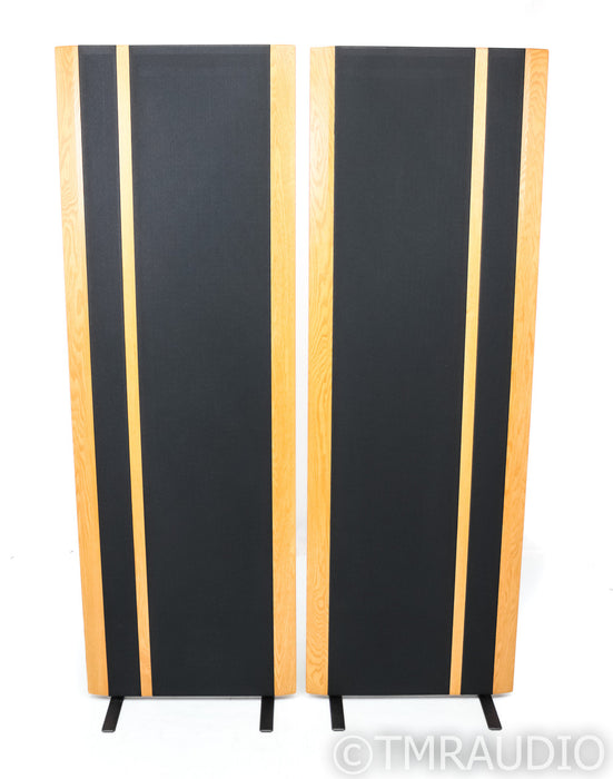 Magnepan MG 3.7i Planar Magnetic Floorstanding Speakers; MG3.7-i; Black & Oak Pair