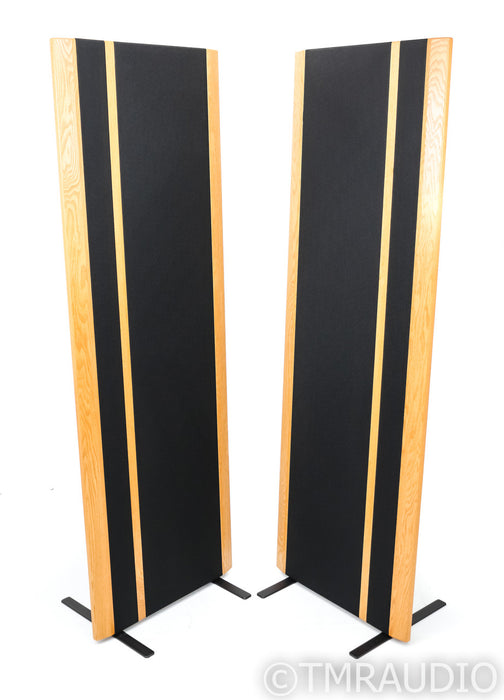 Magnepan MG 3.7i Planar Magnetic Floorstanding Speakers; MG3.7-i; Black & Oak Pair