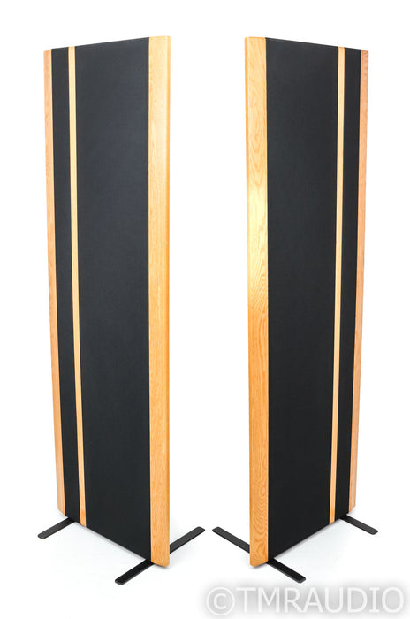 Magnepan MG 3.7i Planar Magnetic Floorstanding Speakers; MG3.7-i; Black & Oak Pair