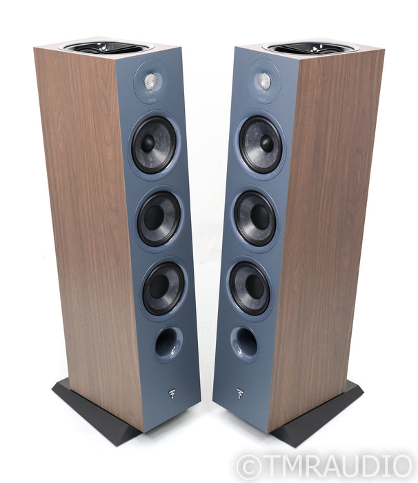 Focal Chora 826-D Floorstanding Speaker; Dark Wood; Dolby Atmos (Open Box)