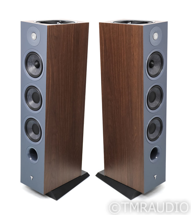 Focal Chora 826-D Floorstanding Speaker; Dark Wood; Dolby Atmos (Open Box)
