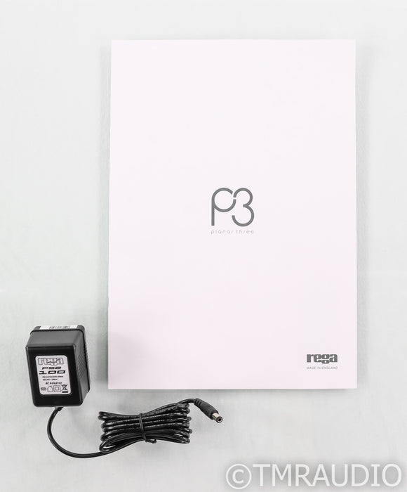 Rega Planar 3 Turntable; RB330 Tonearm; Gloss White (Open Box)