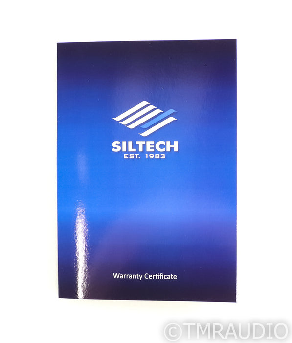 Siltech Classic Legend 880i XLR Cables; 1.5m Pair Balanced Interconnects