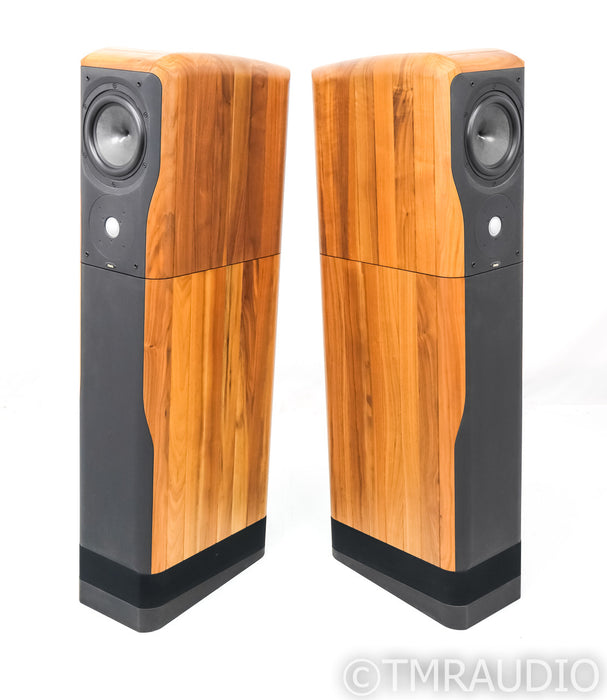 Chario Academy Sovran Floorstanding Speakers; Walnut Pair