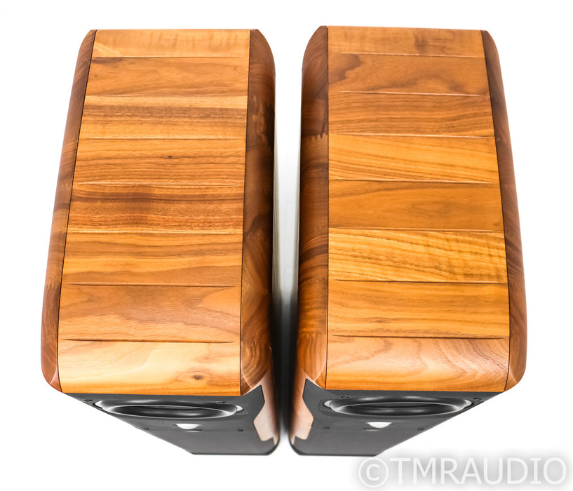 Chario Academy Sovran Floorstanding Speakers; Walnut Pair