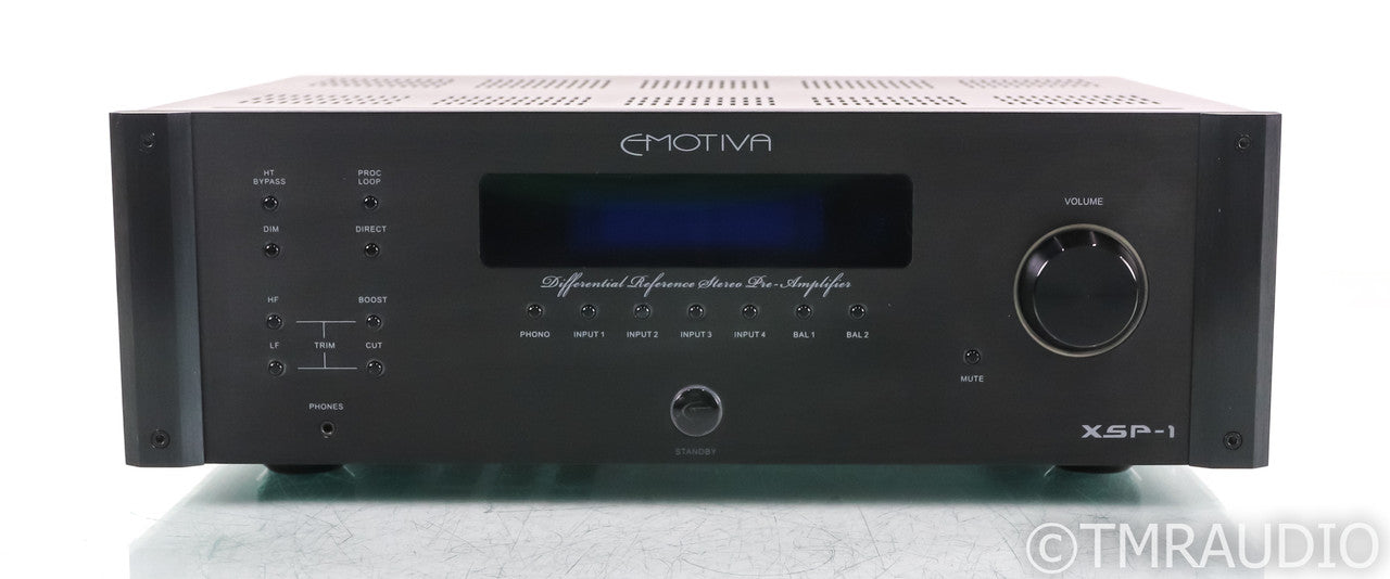Emotiva XSP-1 Gen 2 Stereo Preamplifier; XSP1; Remote; MM / MC Phono