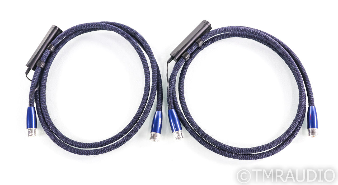 AudioQuest Water XLR Cables; 2m Pair Balanced Interconnects; 72V DBS