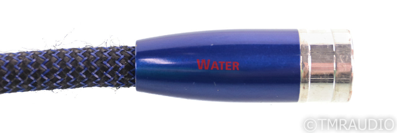 AudioQuest Water XLR Cables; 2m Pair Balanced Interconnects; 72V DBS