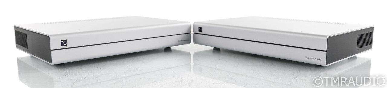 PS Audio Stellar M700 Mono Power Amplifier; Silver Pair; M-700 (Used)