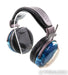 ZMF Verite Closed Back Headphones; Blue Epoxy Stabilized Buck Eye Burl