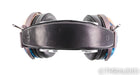 ZMF Verite Closed Back Headphones; Blue Epoxy Stabilized Buck Eye Burl