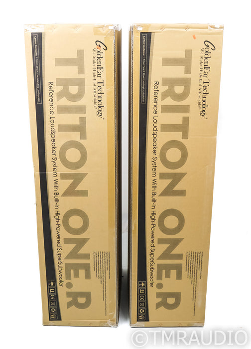 GoldenEar Triton One.R Floorstanding Speakers; Black Pair