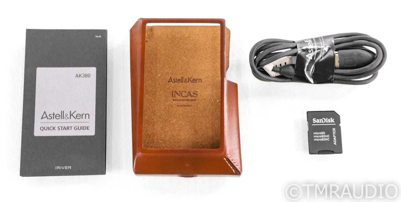 Astell&Kern AK380 Portable Music Player; AK-380; 256GB; Docking stand