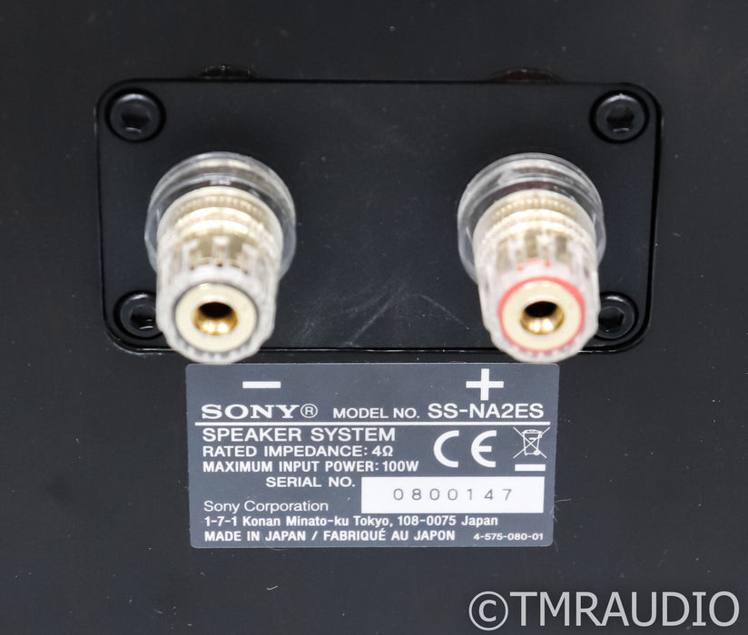 Sony SS-NA2ES Floorstanding Speakers; SSNA2ES; Black Pair
