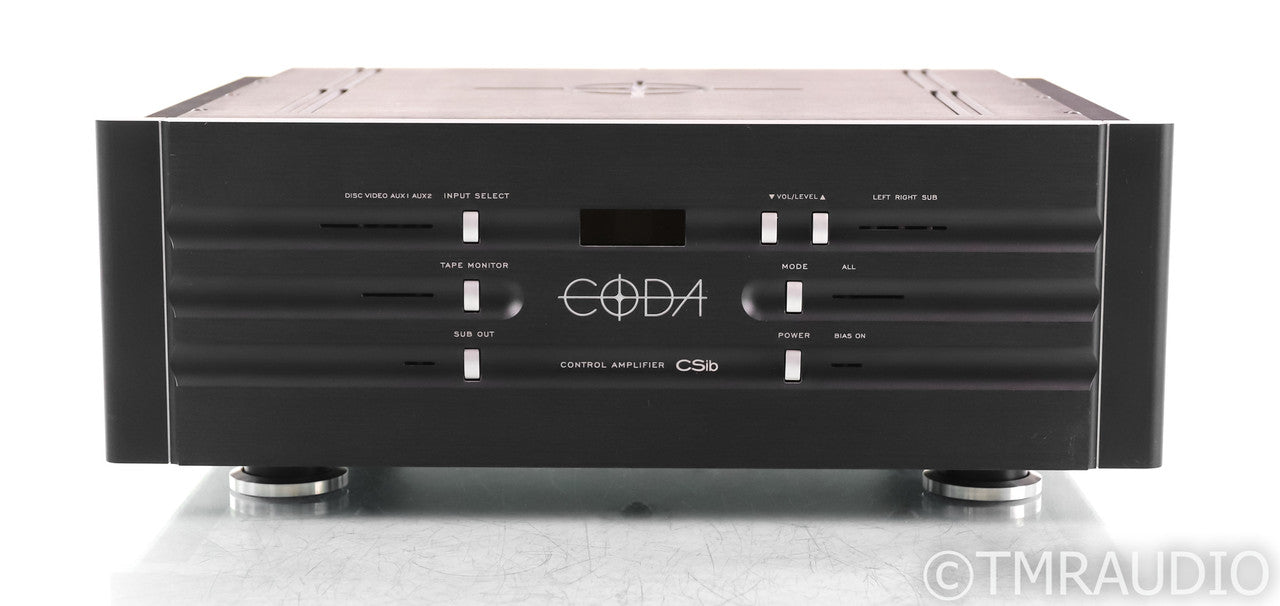 Coda CSib Stereo Integrated Amplifier; Remote; Black; C-Sib