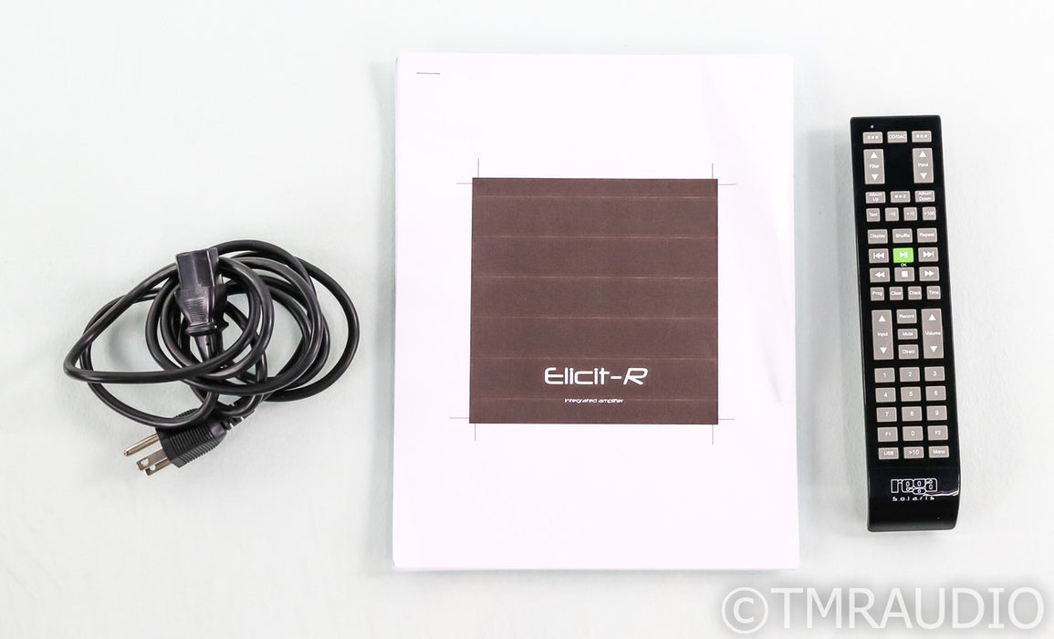 Rega Elicit R Stereo Integrated Amplifier; MM Phono; Remote; Black