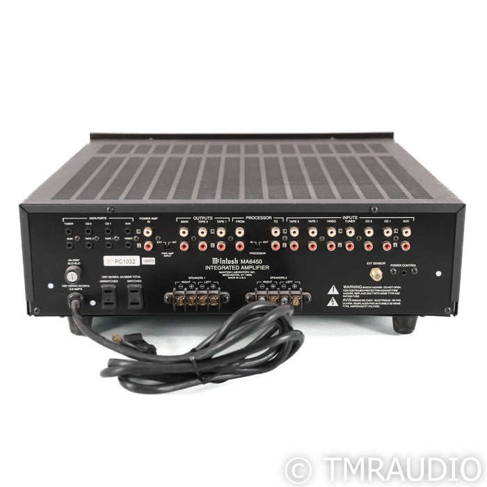 McIntosh MA6450 Stereo Integrated Amplifier; MA-6450; Remote
