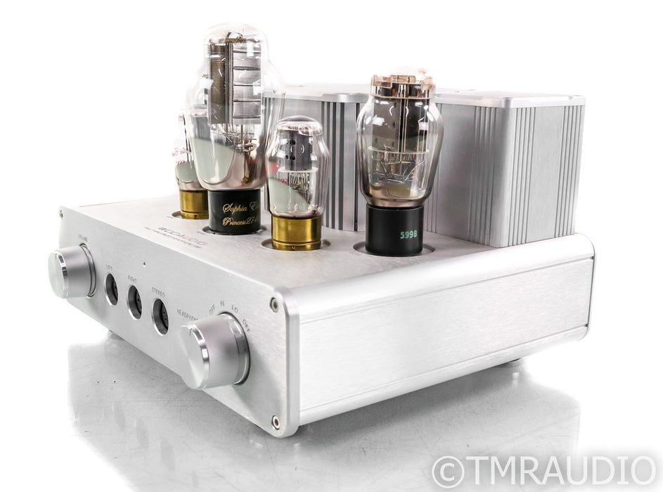 Woo Audio WA-22 Tube Headphone Amplifier; Silver; WA22