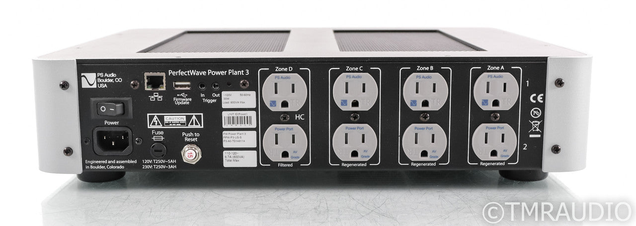 PS Audio PerfectWave Power Plant 3 AC Power Regenerator; Silver; Remote (Used)