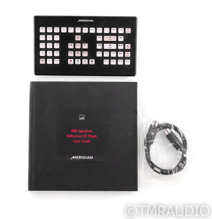 Meridian 808V5 Signature Reference CD Player / DAC; 808 V5; D/A Converter; Remote