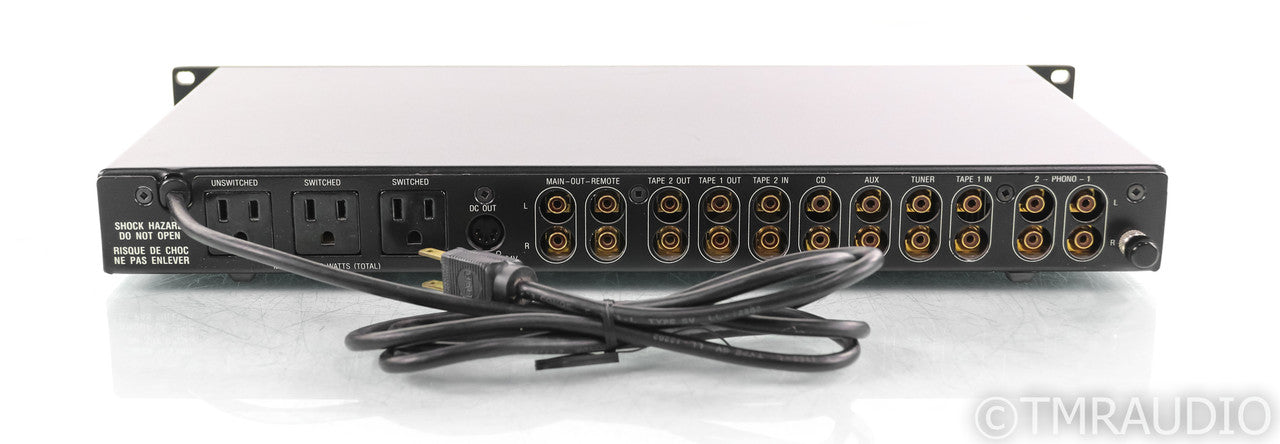 Bryston 11B Stereo Preamplifier; 19" Faceplate; Black