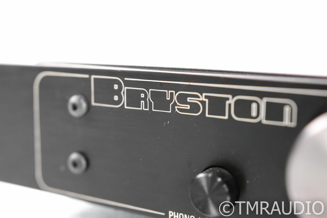 Bryston 11B Stereo Preamplifier; 19" Faceplate; Black
