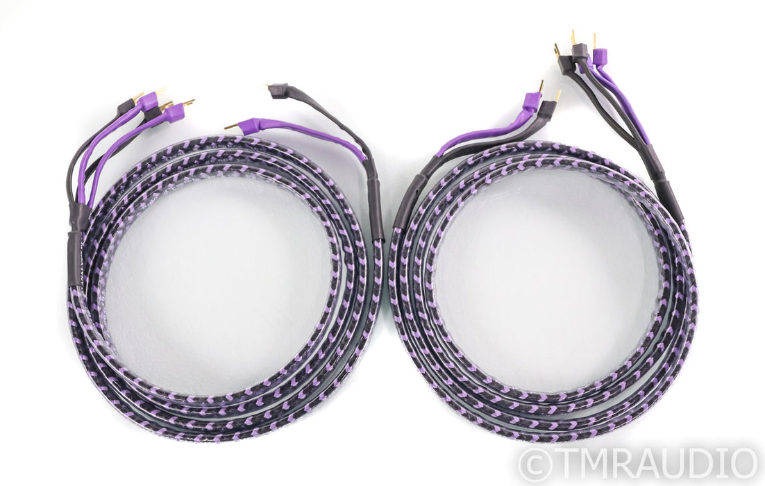 Analysis Plus Solo Crystal Oval 8 Bi-Wire Speaker Cables; 10' Pair