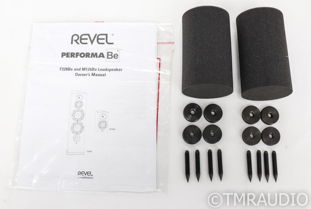 Revel Performa F228Be Floorstanding Speakers; F-228-Be; Gloss Black Pair