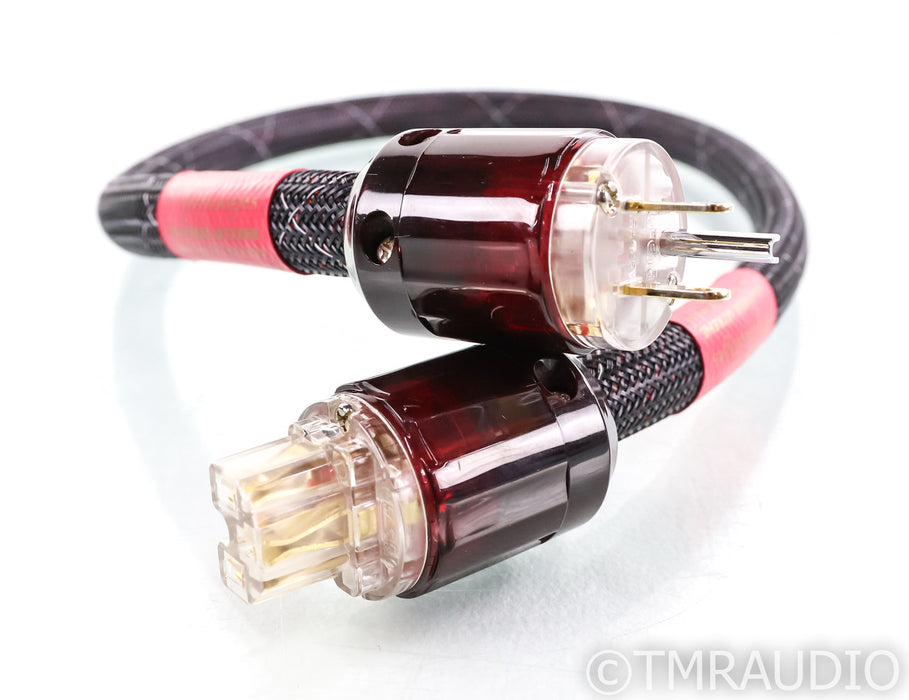 Cerious Technologies Graphene Extreme Low Current Power Cable; 1m AC Cord; Red