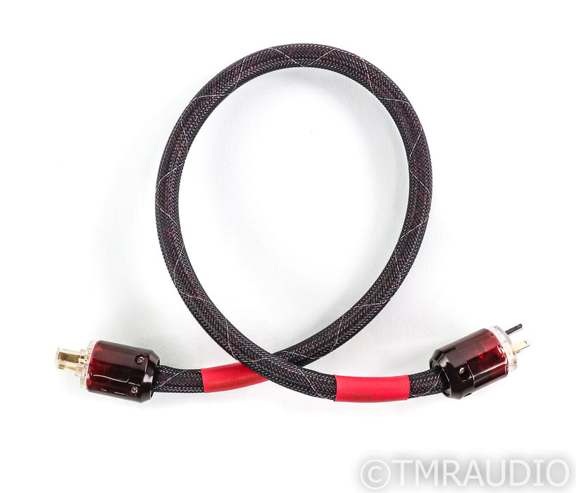 Cerious Technologies Graphene Extreme Low Current Power Cable; 1m AC Cord; Red
