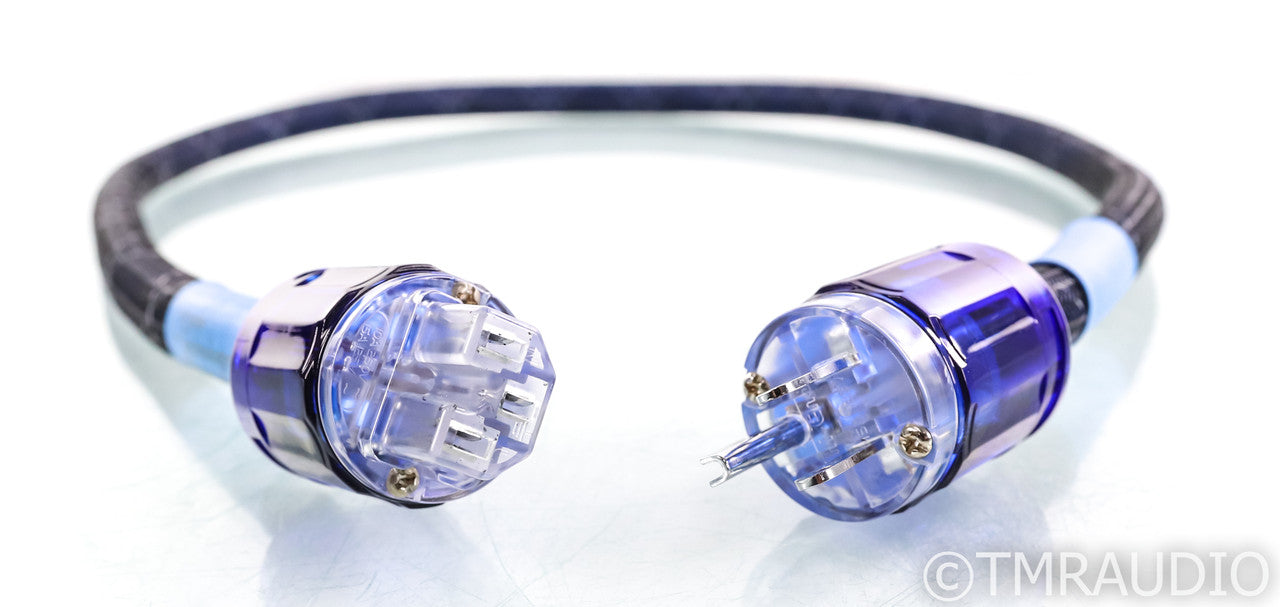 Cerious Technologies Graphene Extreme High Current Power Cable; 4' AC Cord; Blue