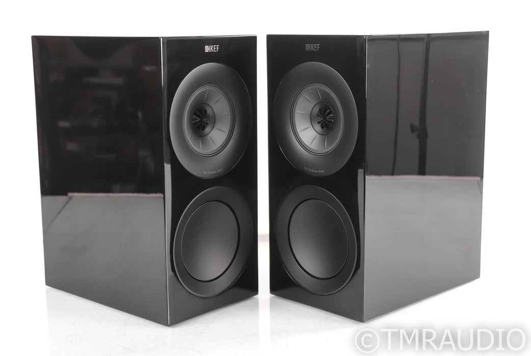 KEF R3 Bookshelf Speakers; Gloss Black Pair; R-3