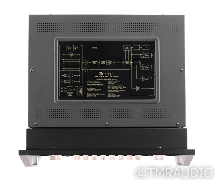 McIntosh C50 Stereo Preamplifier; Remote; C-50